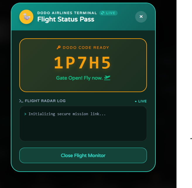 Flight Pass Terminal Log in Portuguese